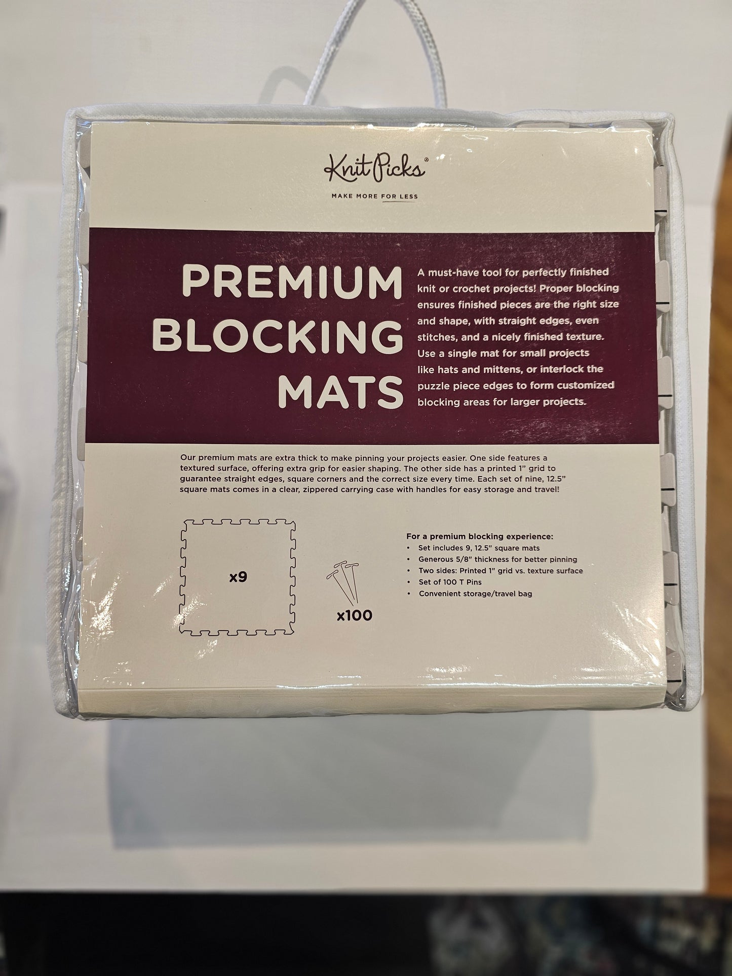 Premium Knitting Blocking Mats