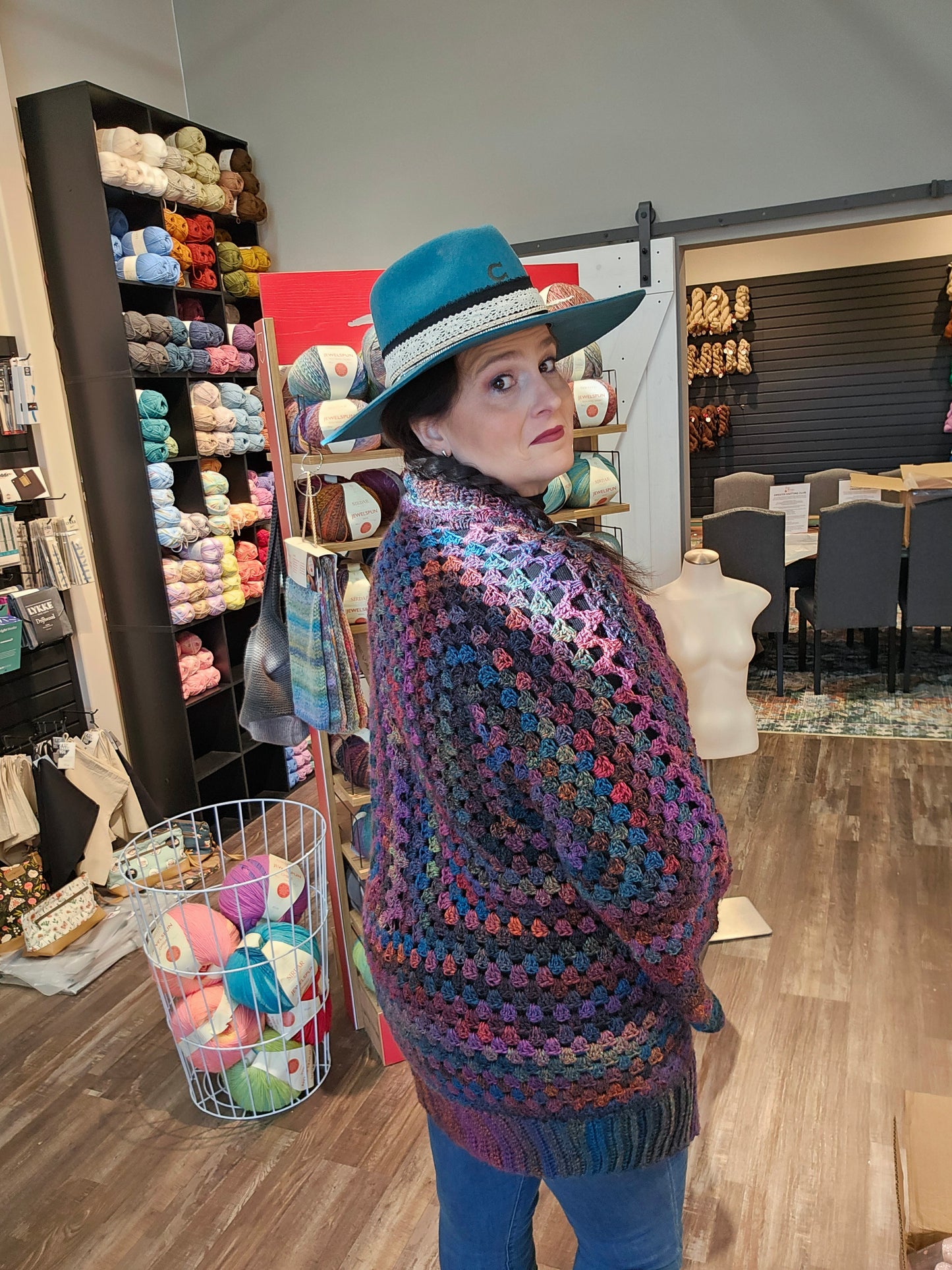 Hexa-Cardigan Crochet Class (Adventurous Beginner)