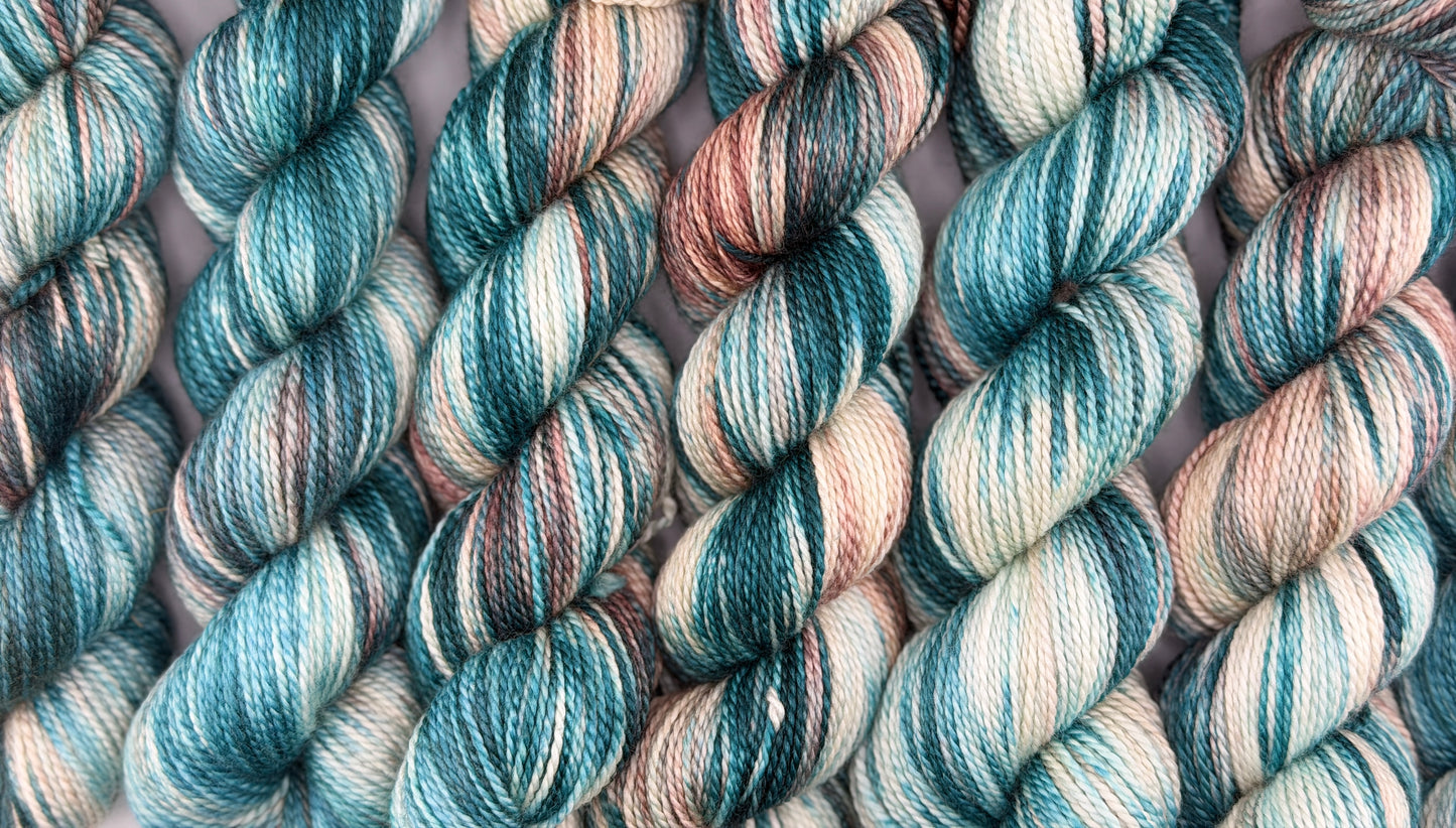 Driftwood Tide Yarnette Hand Dyed Yarns