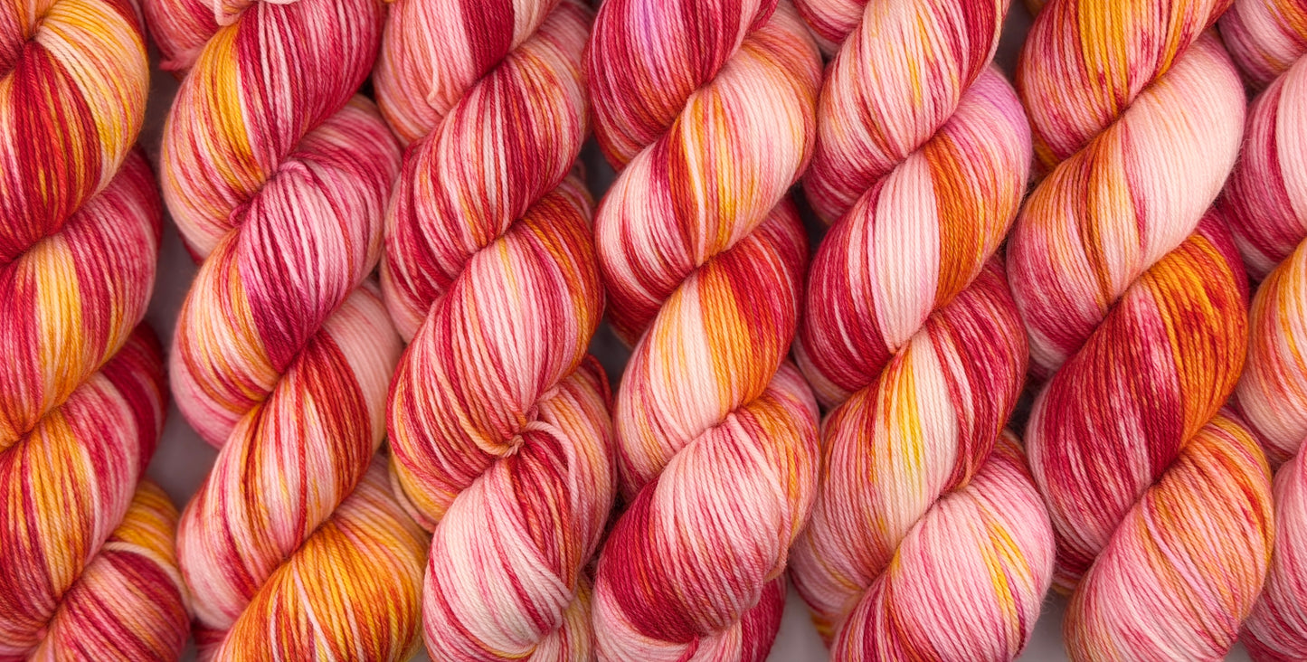 Sunlit Petals by Yarnette Hand Dyed Yarns