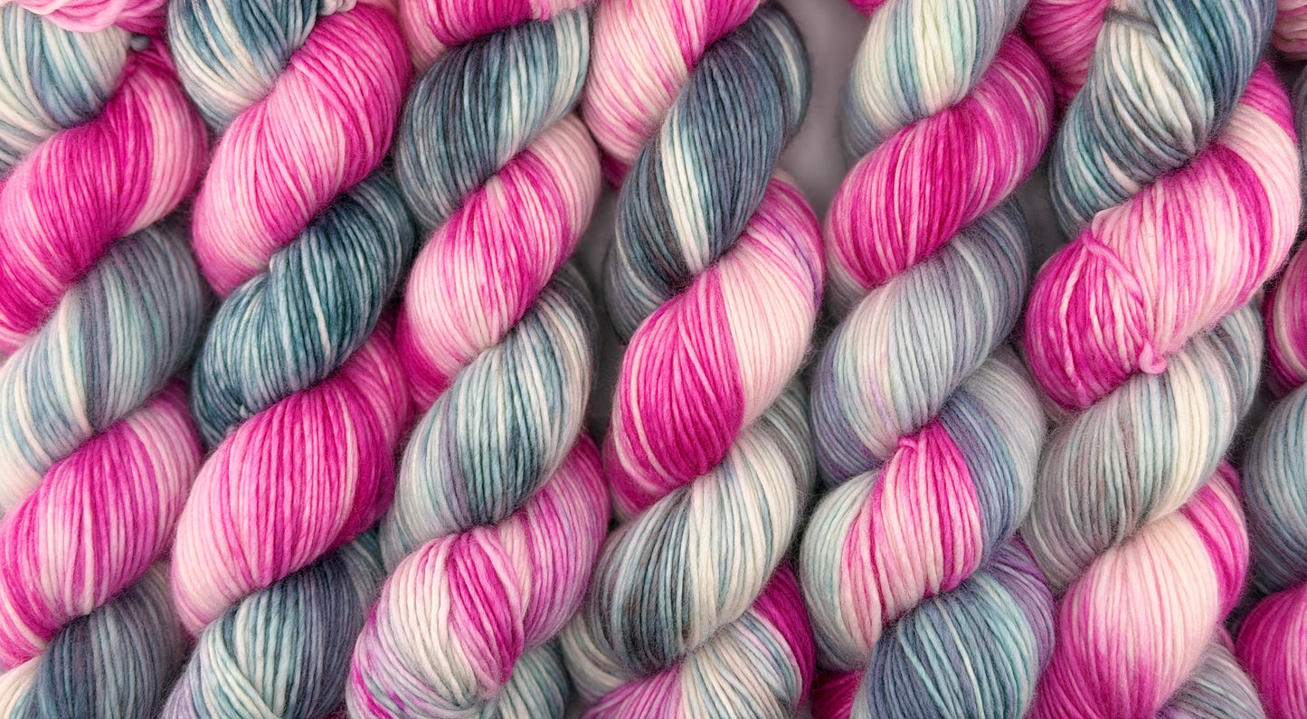 Pink Twilight by Yarnette Hand Dyed Yarns
