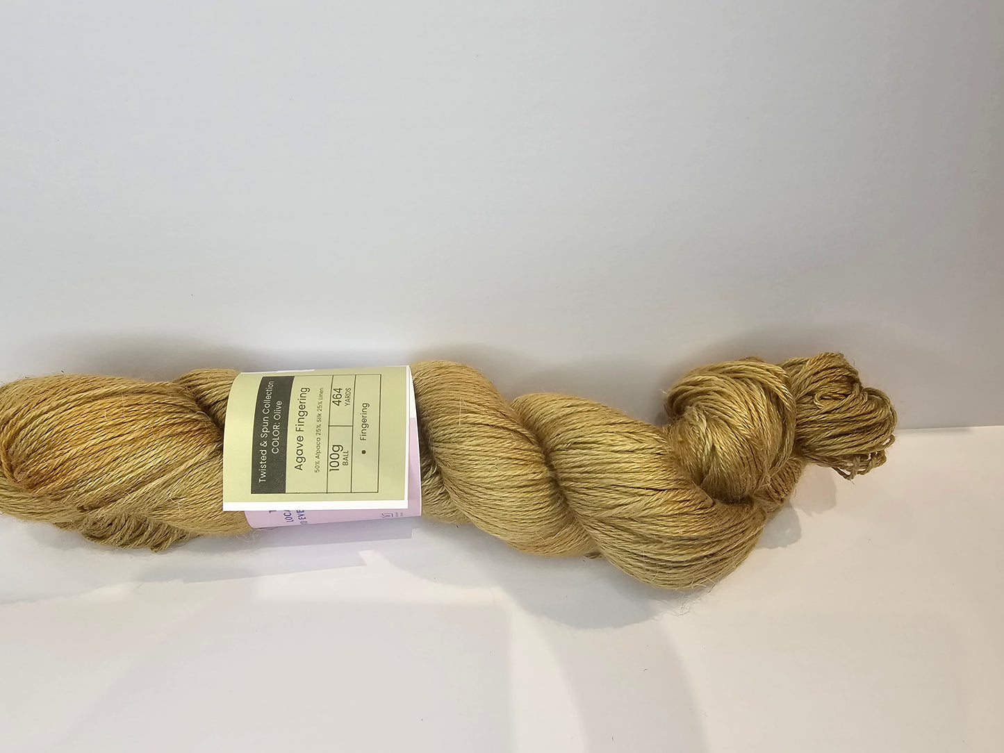 Agave Fingering - Twisted and Spun Yarn