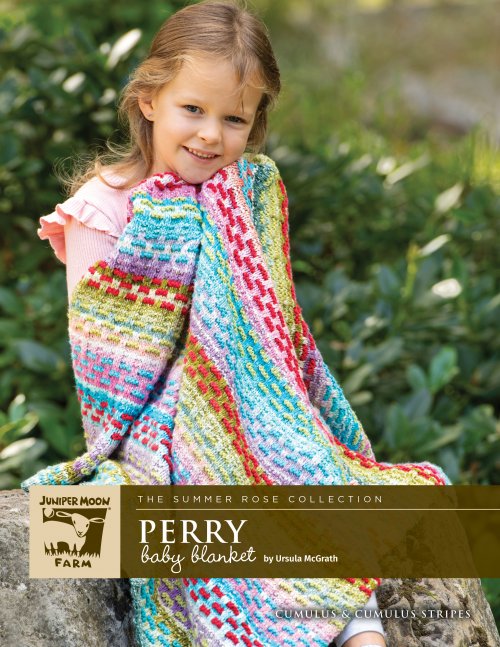 Perry Baby Blanket by Ursula McGrath Pattern Only