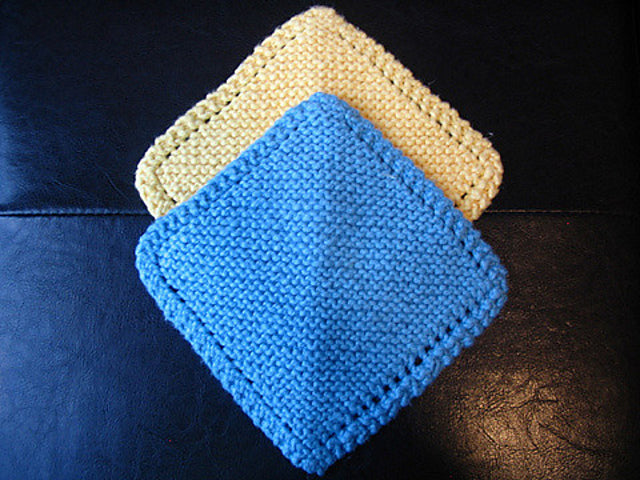 Beginner Knitting Class - Washcloth