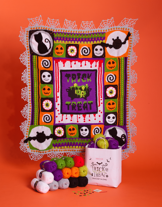 TRICK OR TREAT HALLOWEEN CROCHET ALONG