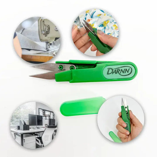 Darn Thread Cutter, Craft Scissors with Cover