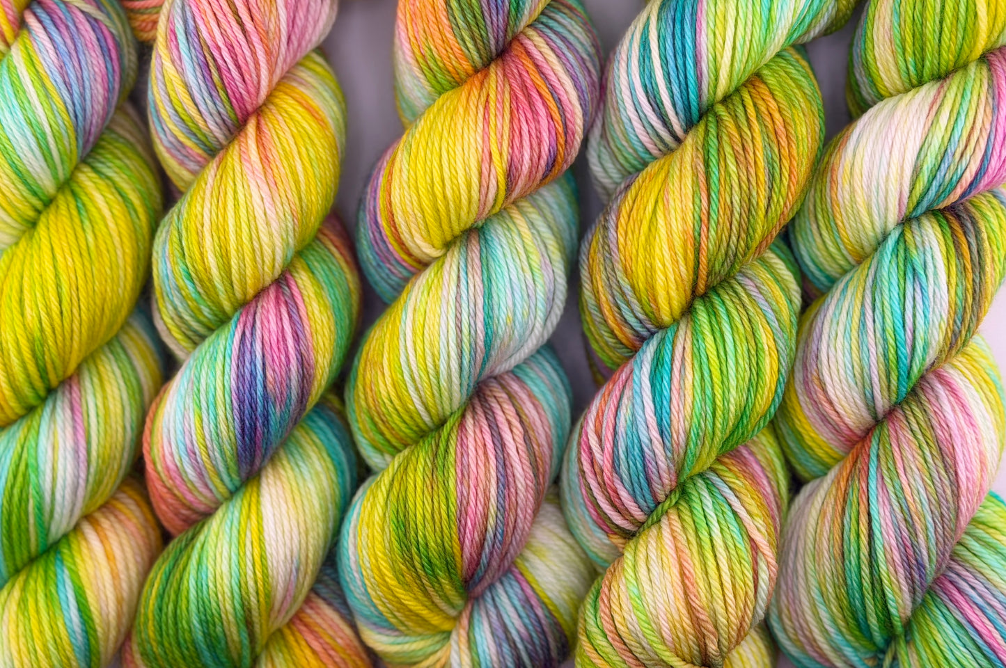 Wildflower Lemonade by Yarnette Hand Dyed Yarns