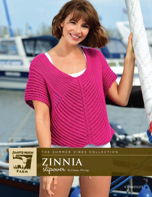 Zinnia Slipover by Claudia Wersing Pattern Only