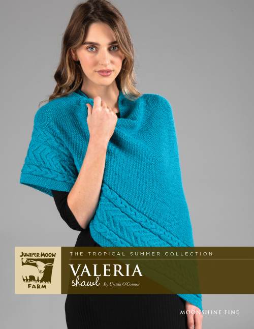 Valeria Shawl by Ursula O'Connor Pattern Only