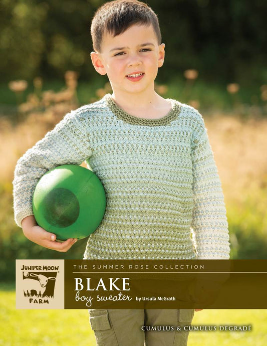 Blake Boy Sweater by Ursula McGrath Pattern Only