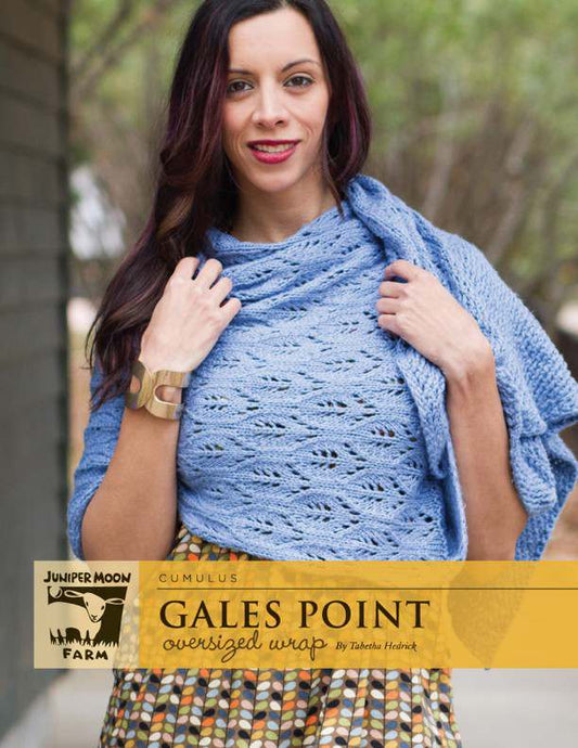 Gales Point Oversized Wrap By Tabetha Henrick Pattern Only