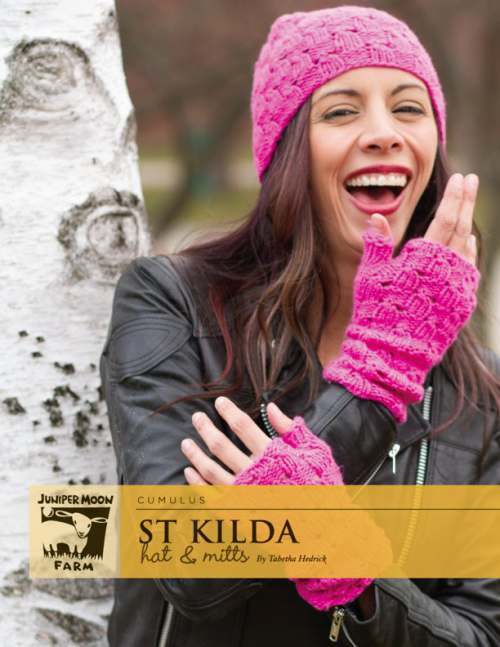 St Kilda Hat and Mitts by Tabetha Hedrick Pattern Only