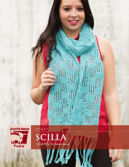 Scilla Scarf by Tabetha Hedrick Pattern Only