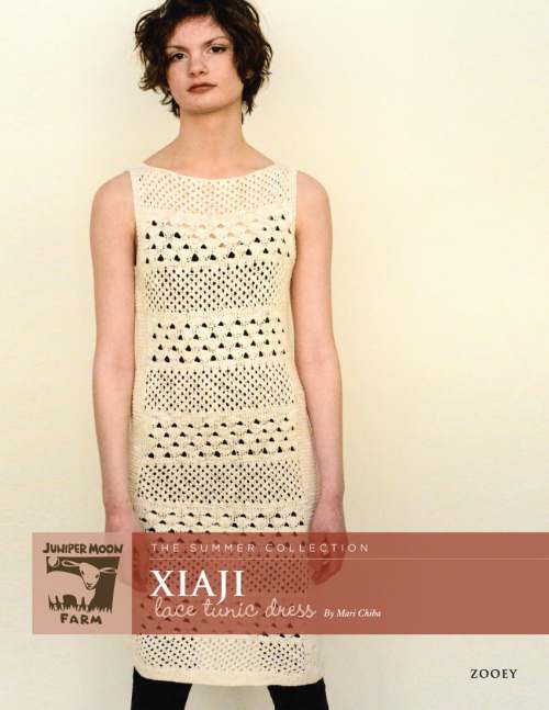 Xiaji Lace Tunic Dress by Mari Chiba Pattern Only