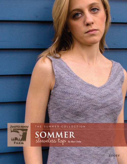 Sommer Sleeveless Top by Mari Chiba Pattern Only