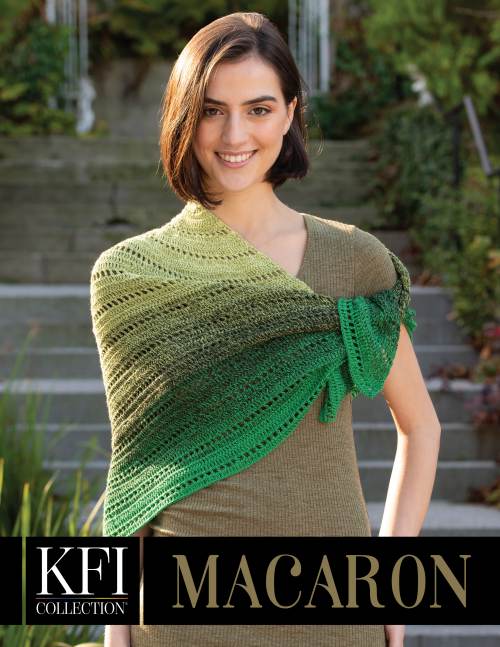 Pearla Crochet Shawl kit