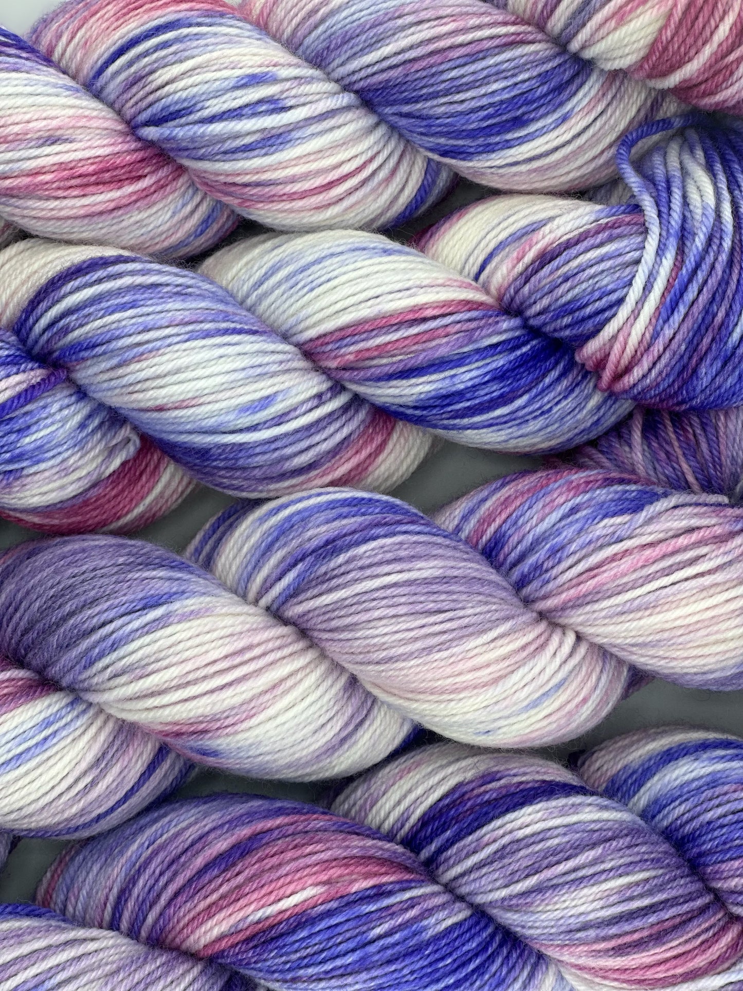 Shades of Purple by Yarnette Hand Dyed Yarns