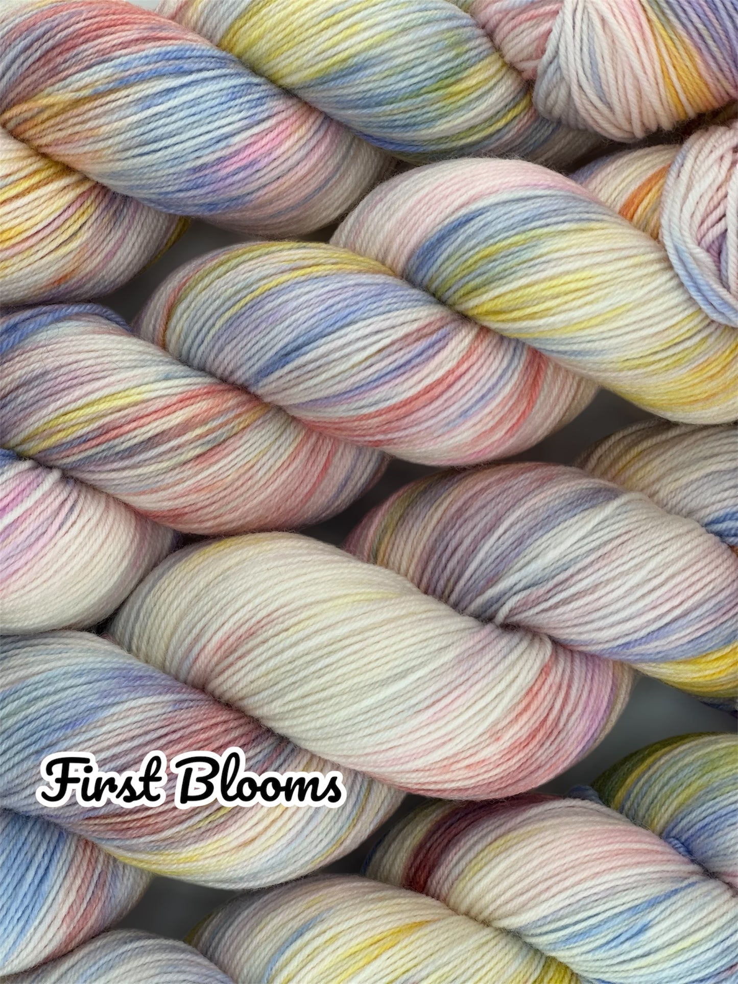First Blooms by Yarnette Hand Dyed Yarns