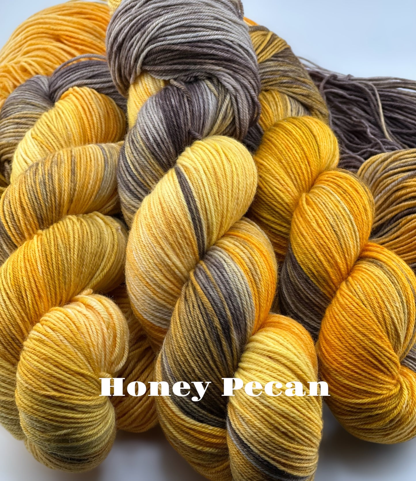 Honey Pecan by Yarnette Hand Dyed Yarns