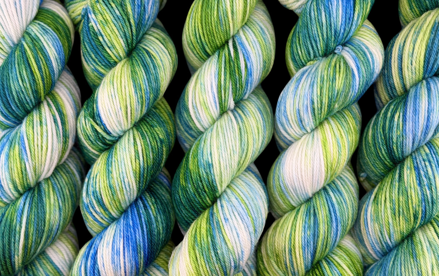 Tidepool Garden by Yarnette Hand Dyed Yarns