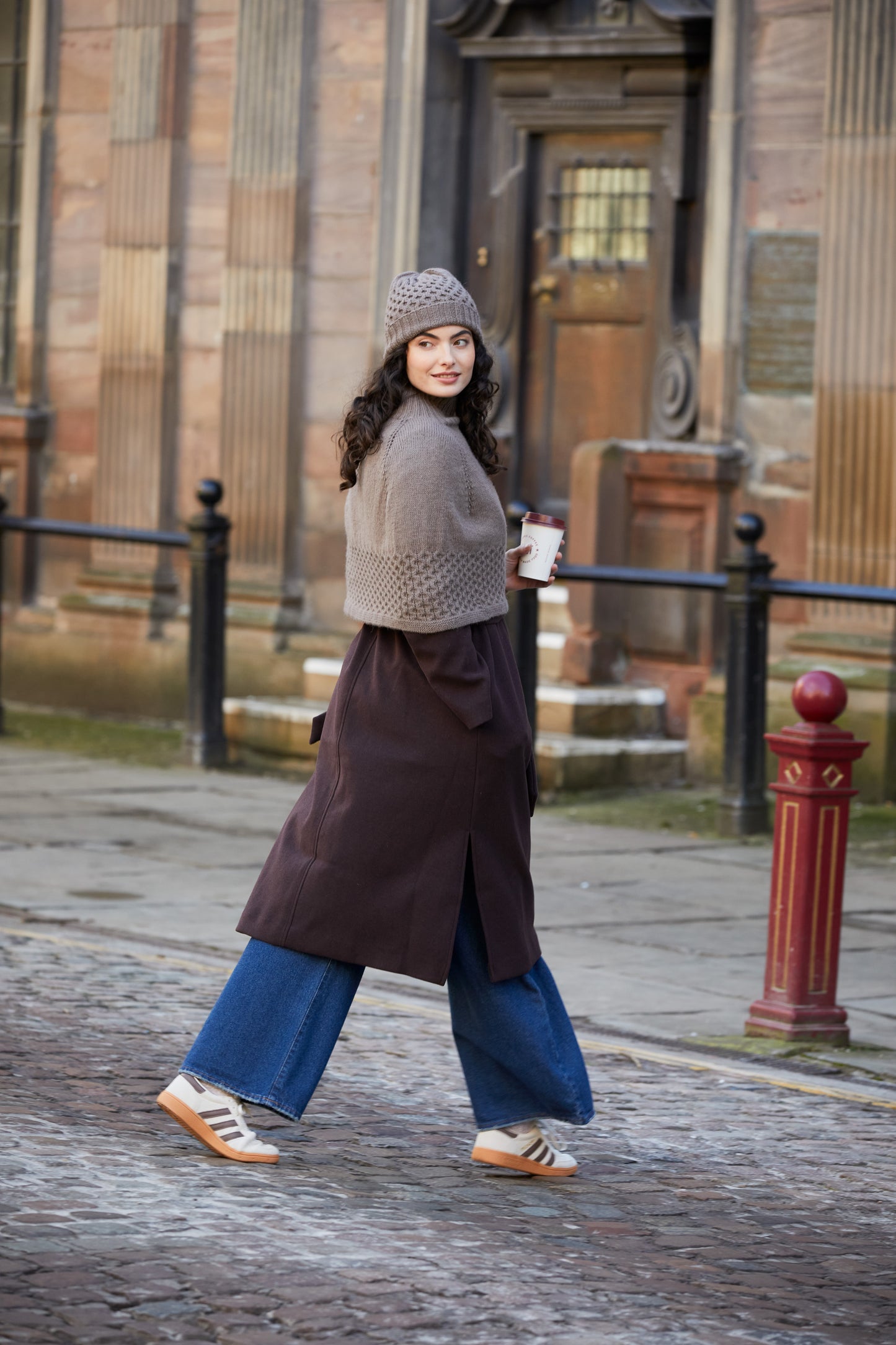 Rosalie Hat + Poncho Mode at Rowan Pattern