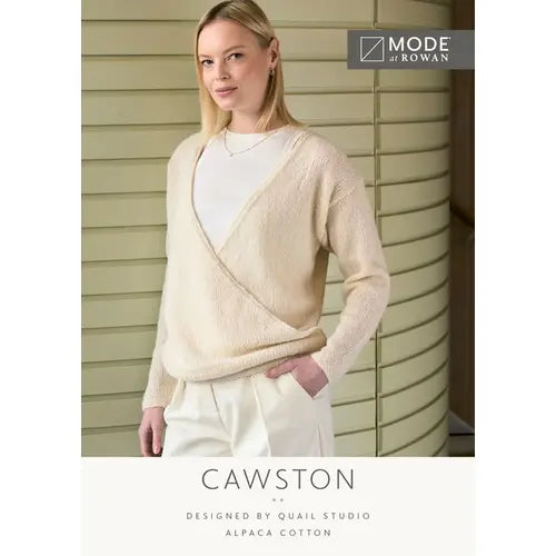 Cawston Wrap - Mode at Rowan Pattern