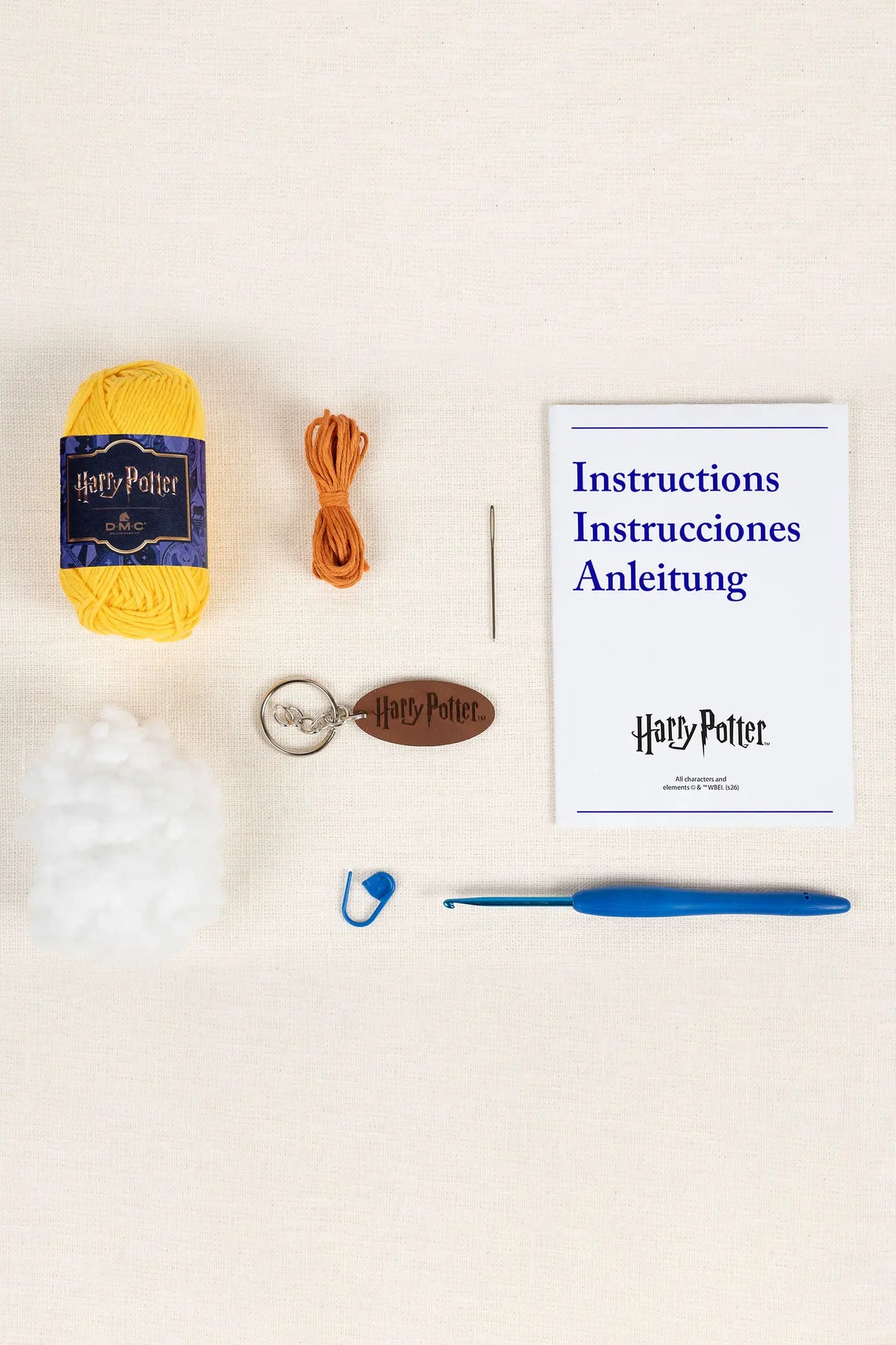 Golden Snitch Keyring Easy Amigurumi Kit
