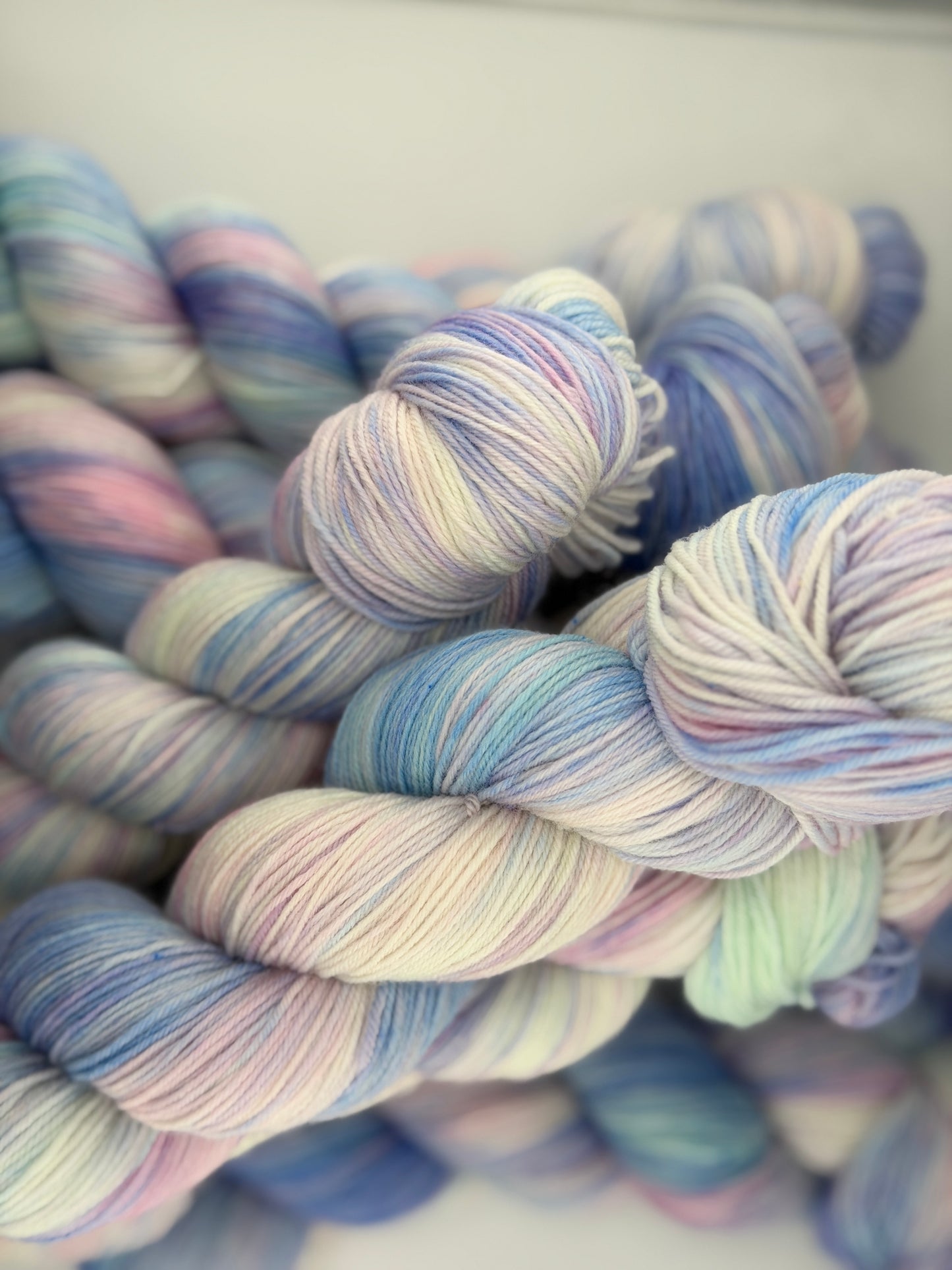 Lavender Skies by Yarnette Hand Dyed Yarns