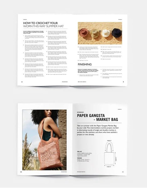 Wool and the Gang Raffia Crochet Pattern Book