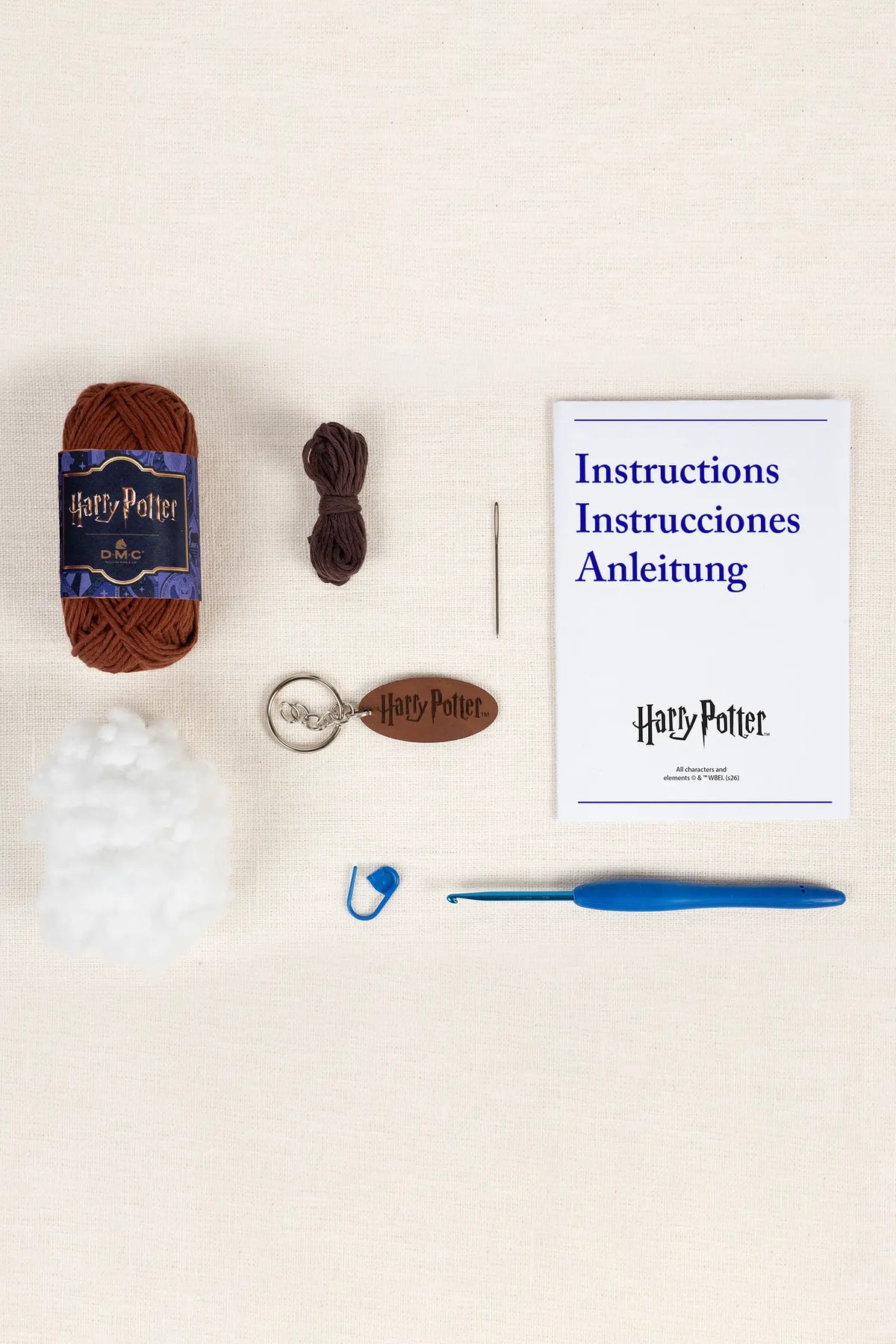Sorting Hat Keyring Easy Amigurumi Kit