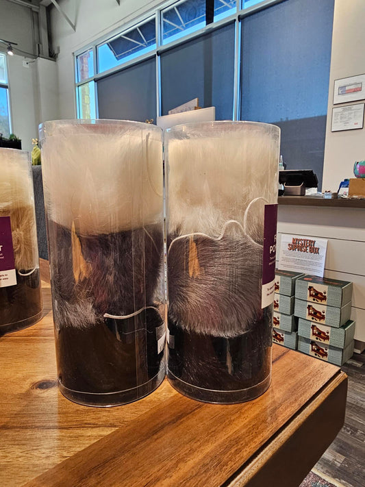 Faux Fur Pom-Pom Set 12cm