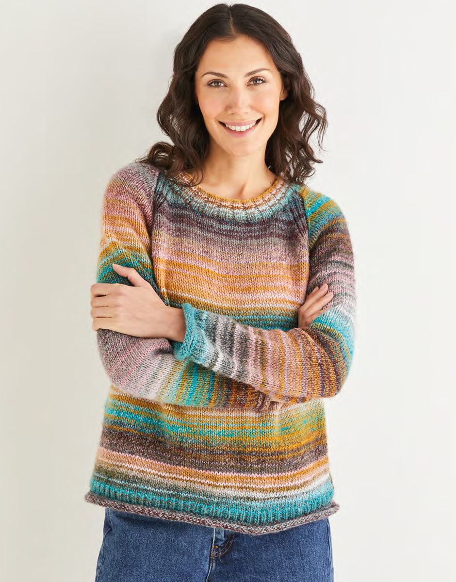 Sirdar Knit Patterns - Jewelspun  Aran