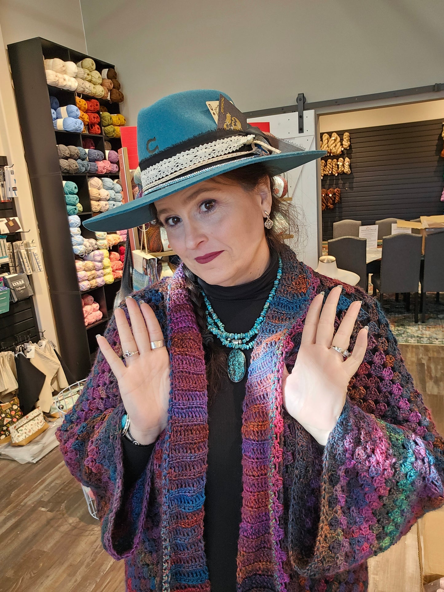 Hexa-Cardigan Crochet Class (Adventurous Beginner)