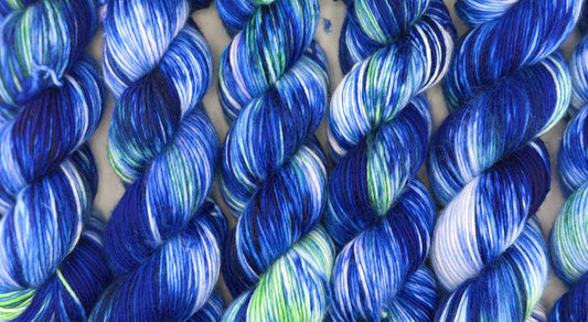 Bluebonnets by Yarnette Hand Dyed Yarns
