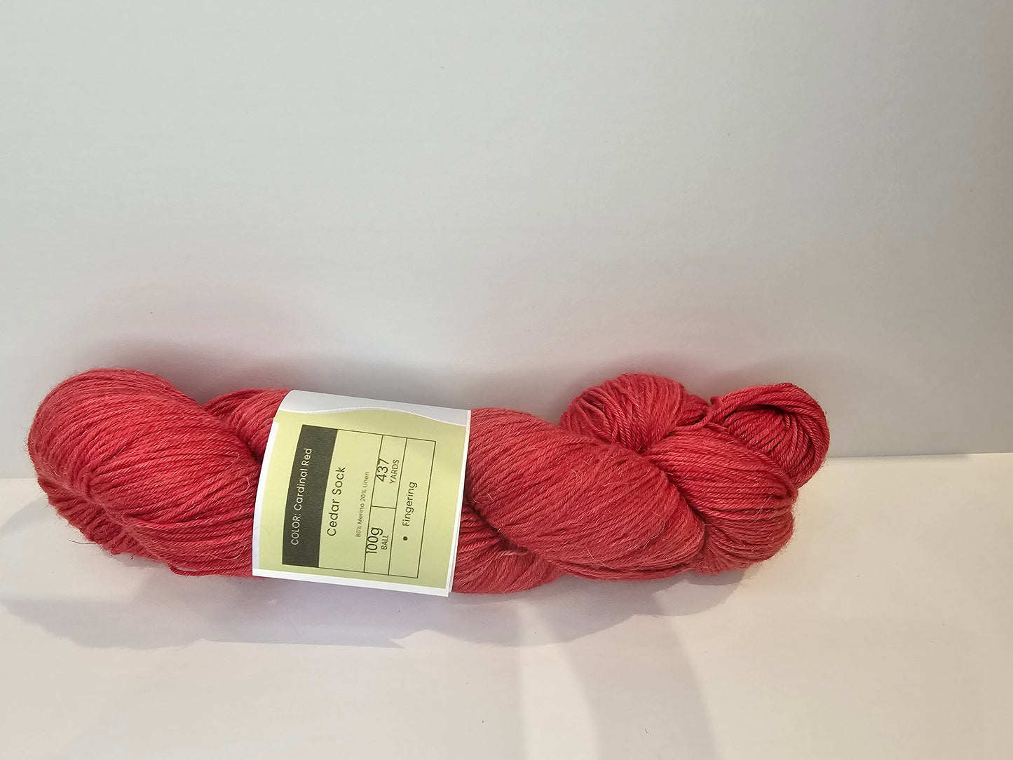 Cedar Sock Fingering - Twisted and Spun Yarn