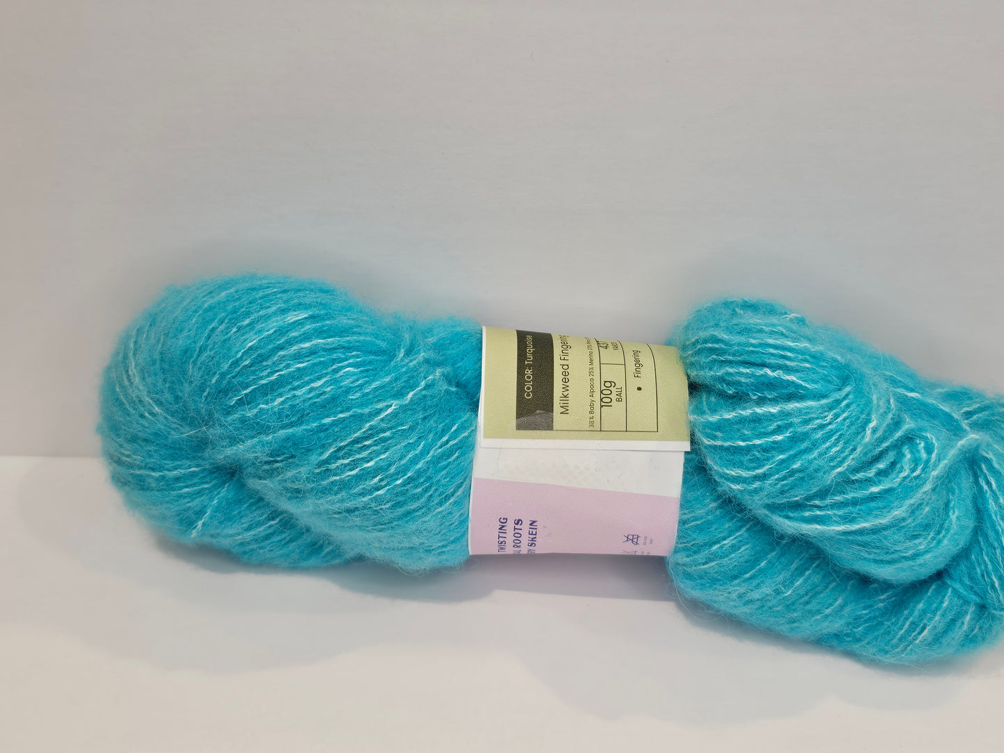 Milkweed Fingering - Twisted and Spun