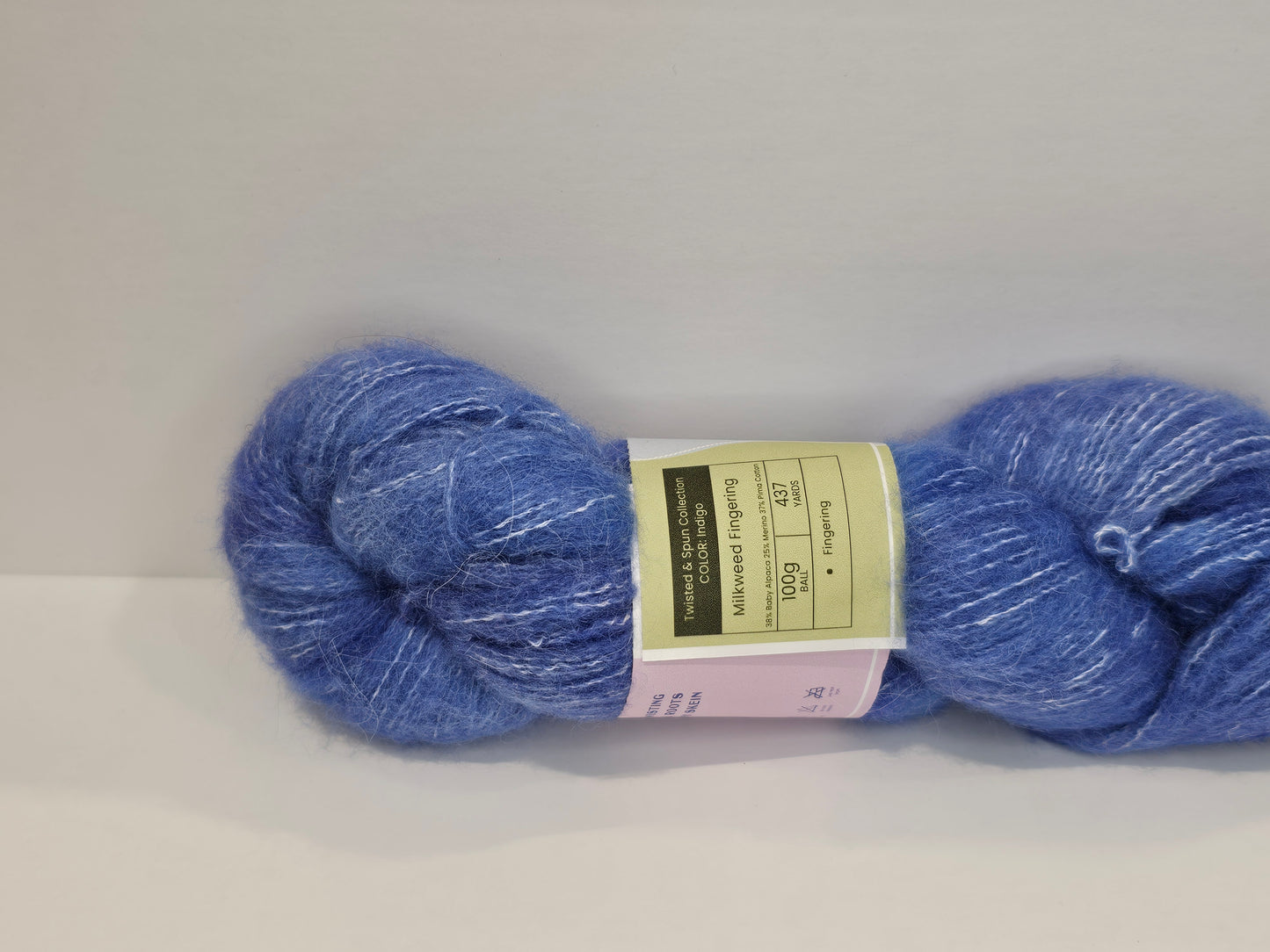 Milkweed Fingering - Twisted and Spun