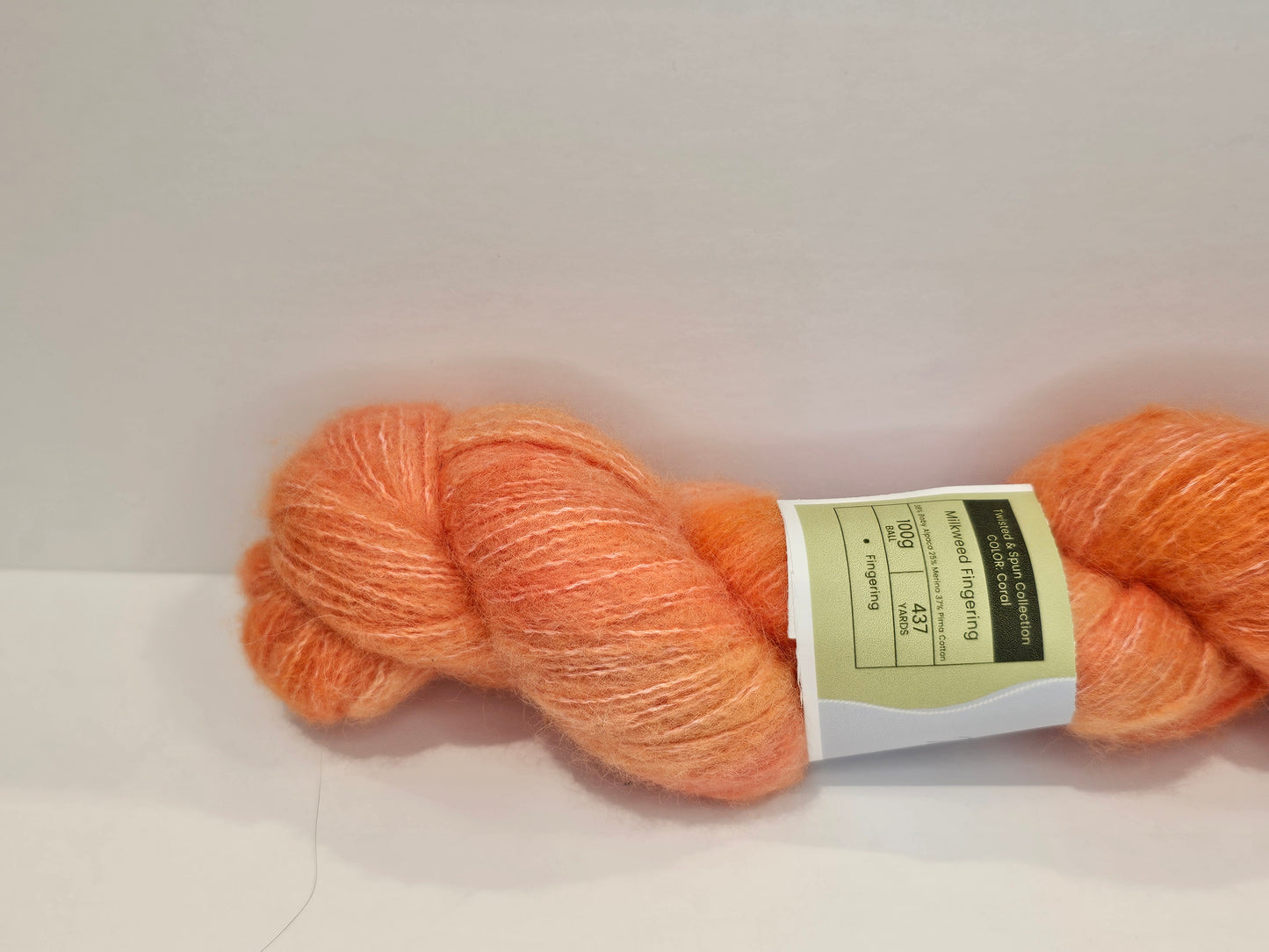 Milkweed Fingering - Twisted and Spun