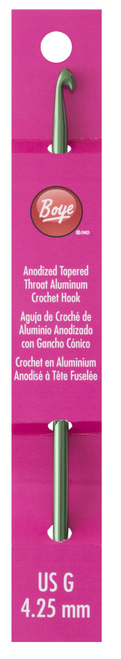 Aluminum Boye Crochet Hook