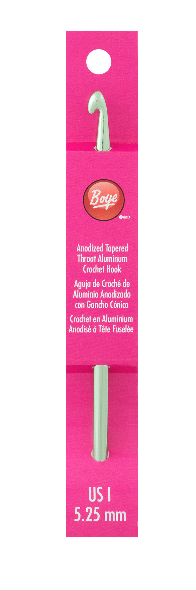 Aluminum Boye Crochet Hook