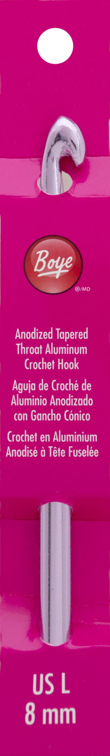 Aluminum Boye Crochet Hook