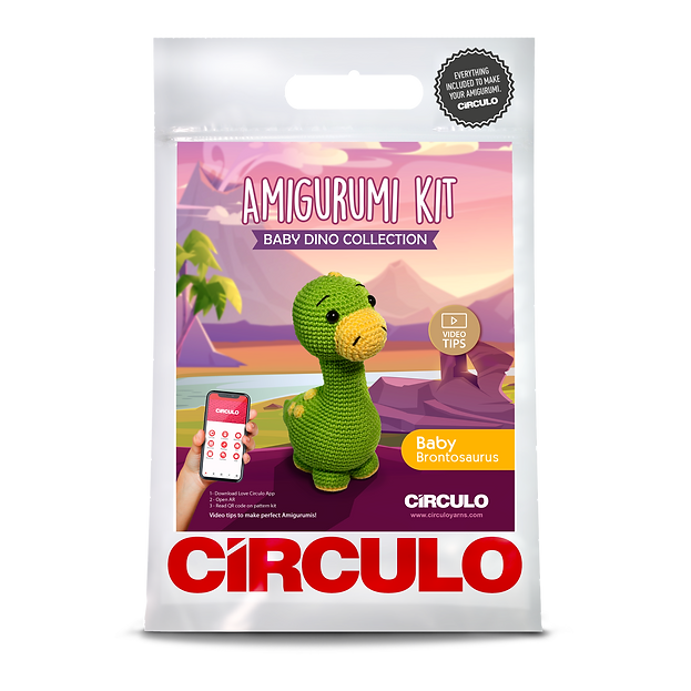 BABY DINOS COLLECTION Amigurumi Kits by Circulo