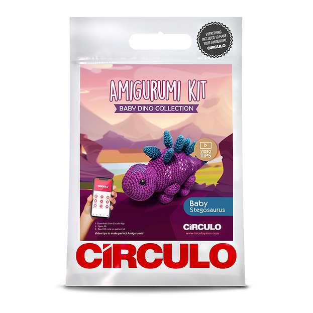 BABY DINOS COLLECTION Amigurumi Kits by Circulo