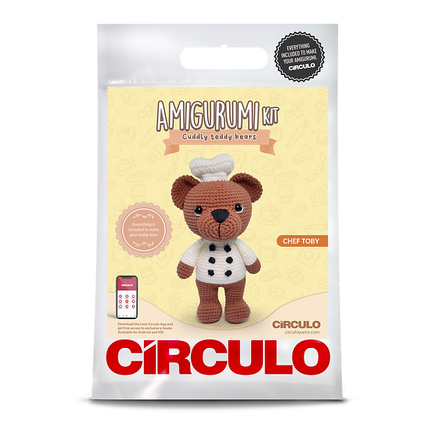 Cuddly Bear Collection - Amigurumi Kit by Circulo