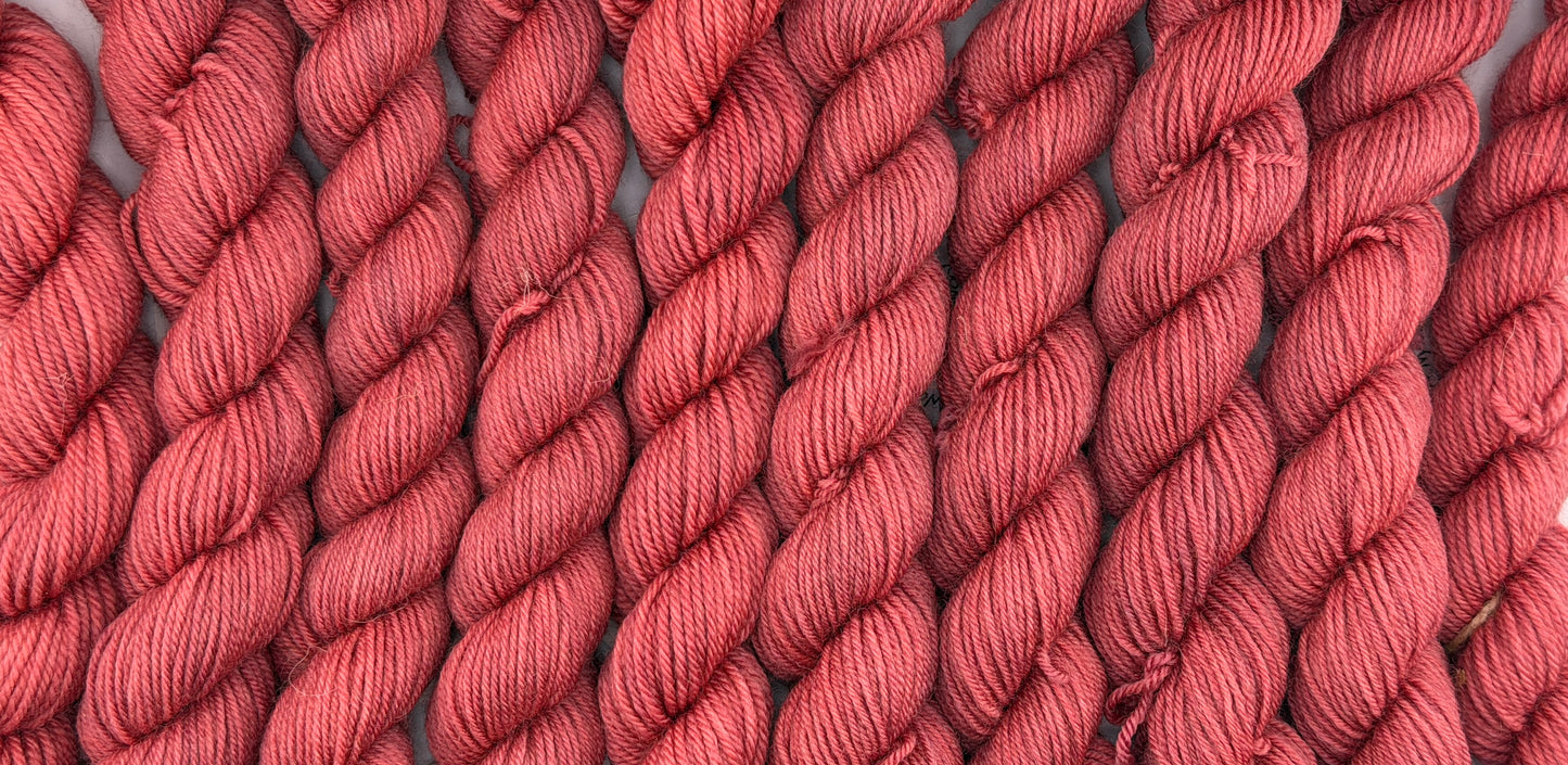 Fingering Mini's by Yarnette Hand Dyed Yarns