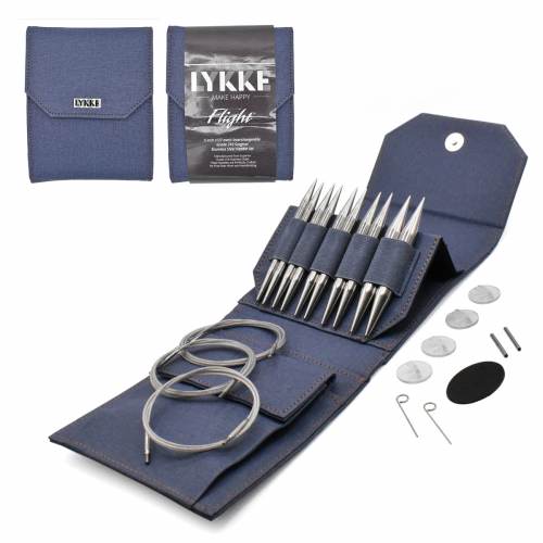 LYKKE Crafts Flight 5" Interchangeable Needles Set Bulky US10.75-17