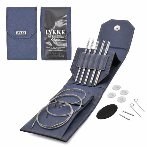 LYKKE Crafts Flight 5" Interchangeable Needles Set Mini US0-2.5