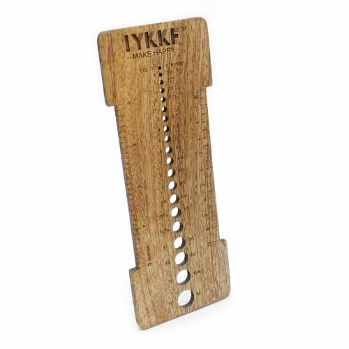 LYKKE Craft Works Needle Sizer and Gauge