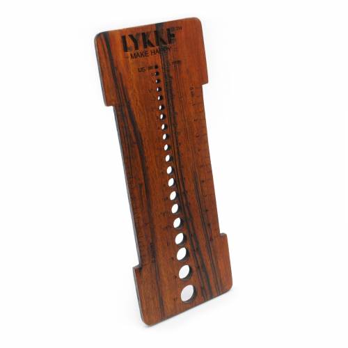 LYKKE Craft Works Needle Sizer and Gauge