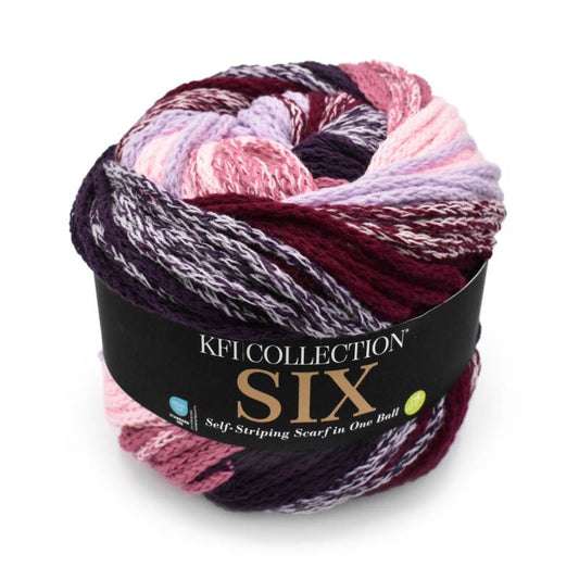 SIX From Knitting Fever Collection